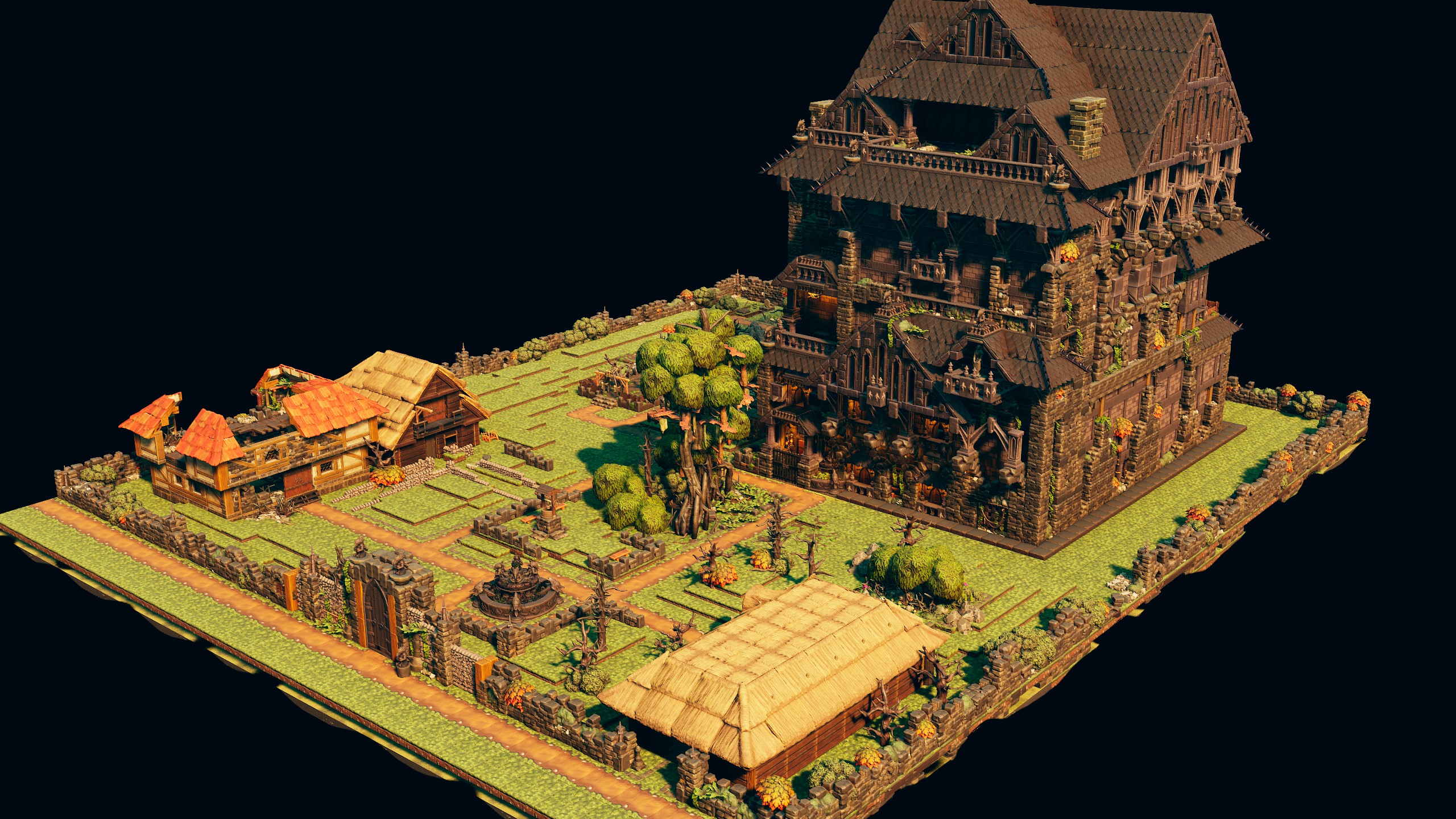 Death House recreated in TaleSpire